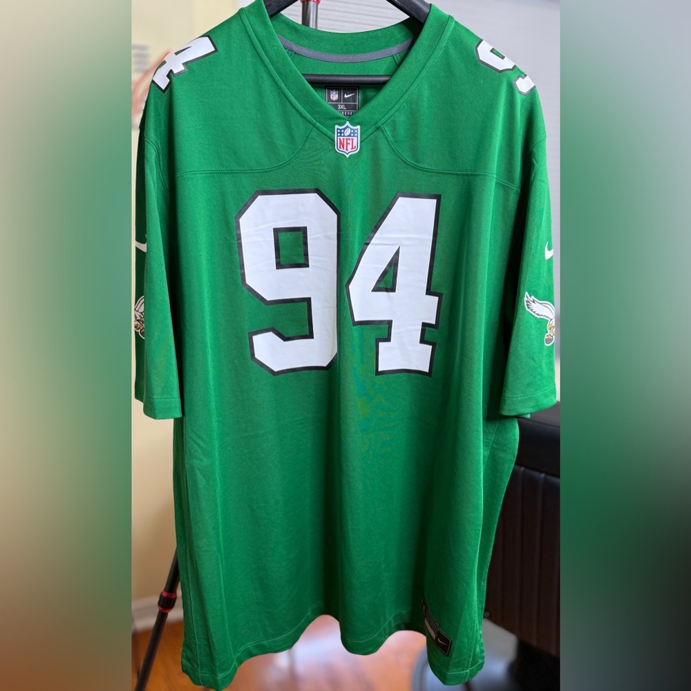 Gorgeous NFL Philadelphia Authentic Jersey!!! Eagles Super Bowl Champions!